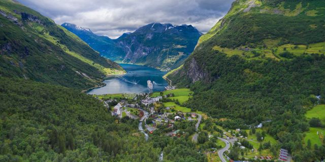 Geiranger, ein Ort in Norwegen.