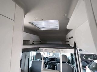 VW Grand California 600 roof bed