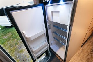 Refrigerator in Knaus tourer van  