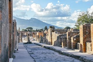 Destroyed old town of Pisa